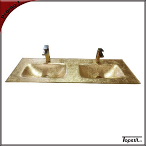 lavoar dublu auriu Aramis 120 cm