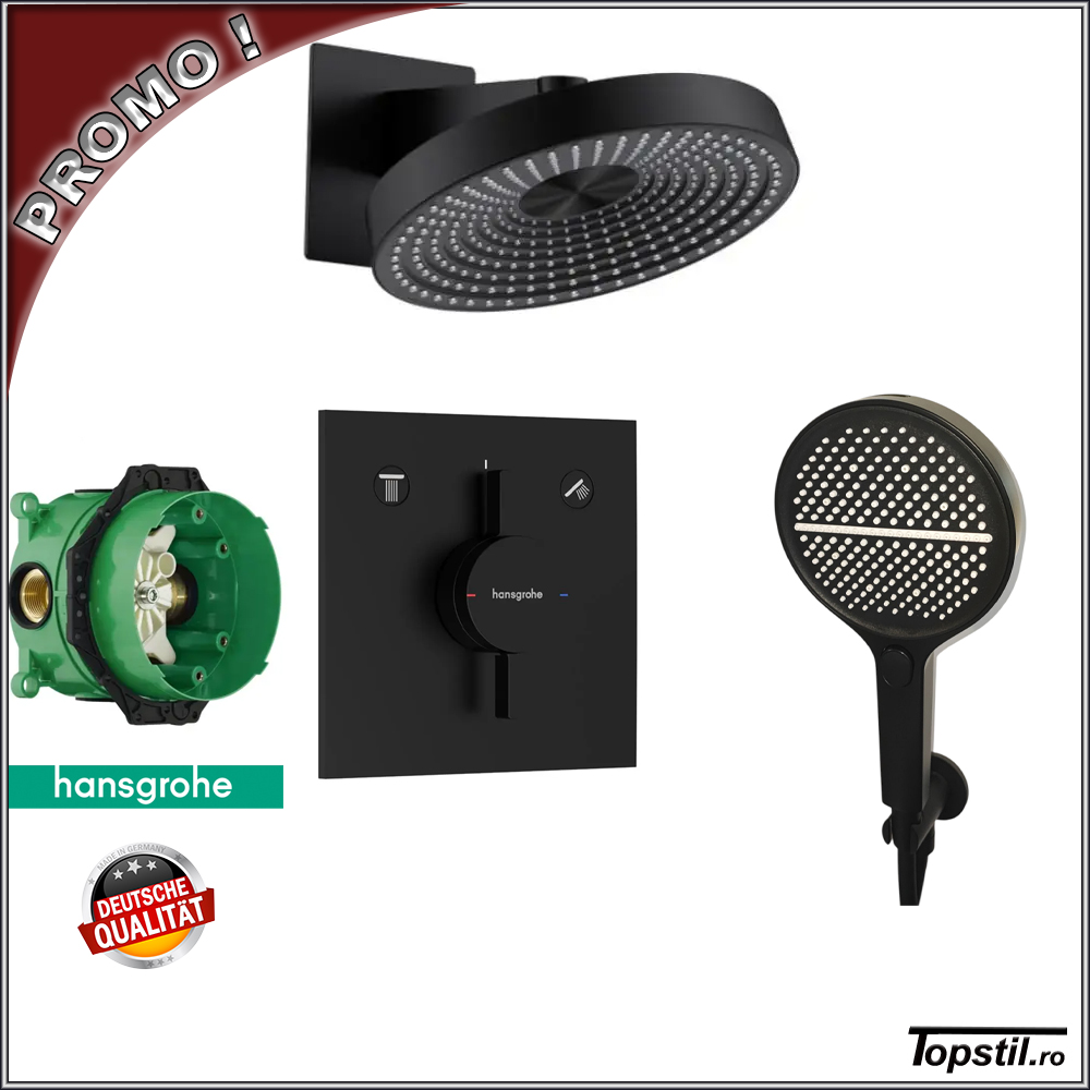 sistem-dus-ingropat-cu-baterie-hansgrohe-duoturn