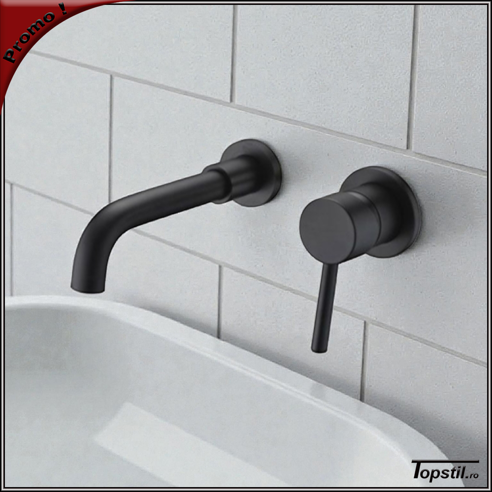 baterie-lavoar-Artemis-neagra-din-perete
