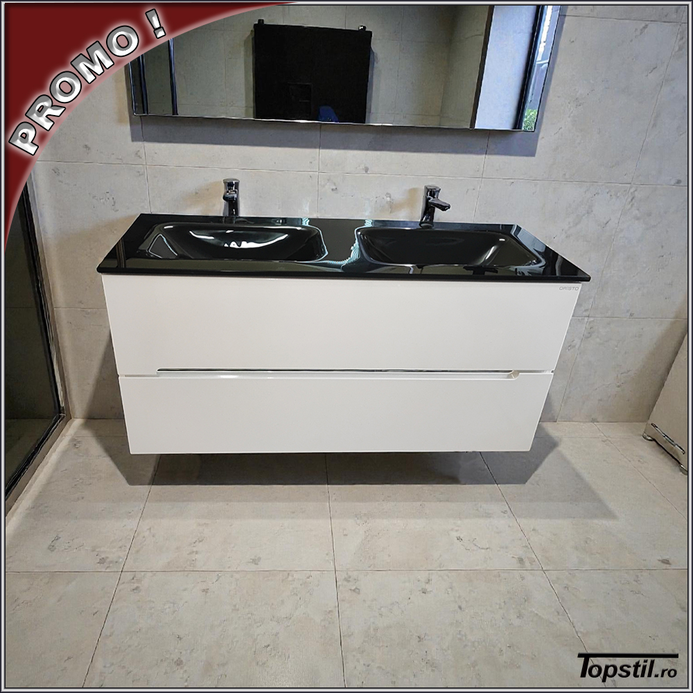 mobilier-baie-dublu-suspendat-cu-lavoar-negru