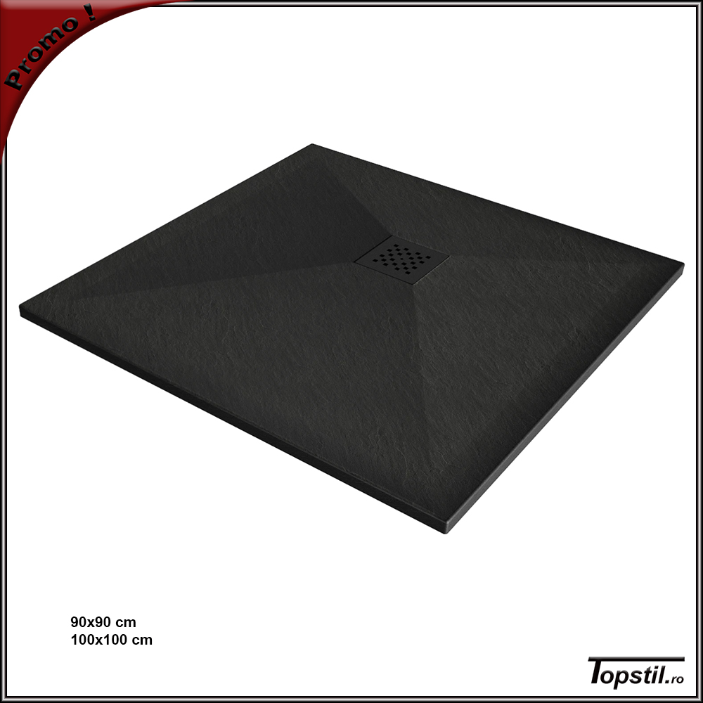 cadita-dus-compozit-neagra-200-cm