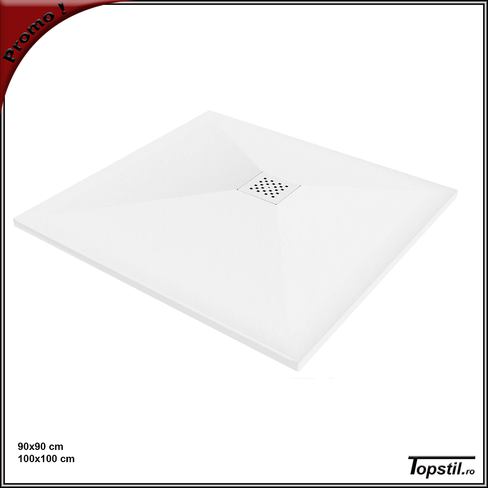 cadita-dus-patrata-100x100-cm-cu-sifon