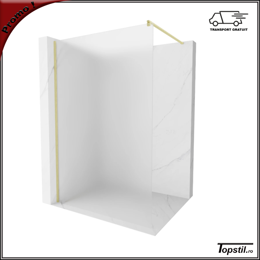 paravan-dus-sticla-mata-profil-auriu-periat