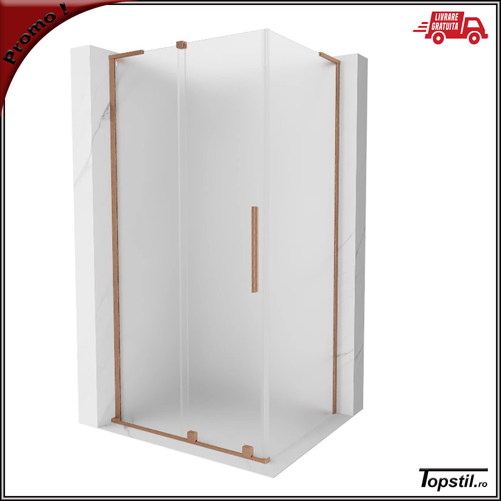 cabina-dus-120x90-cm-sticla-mata-profile-cupru