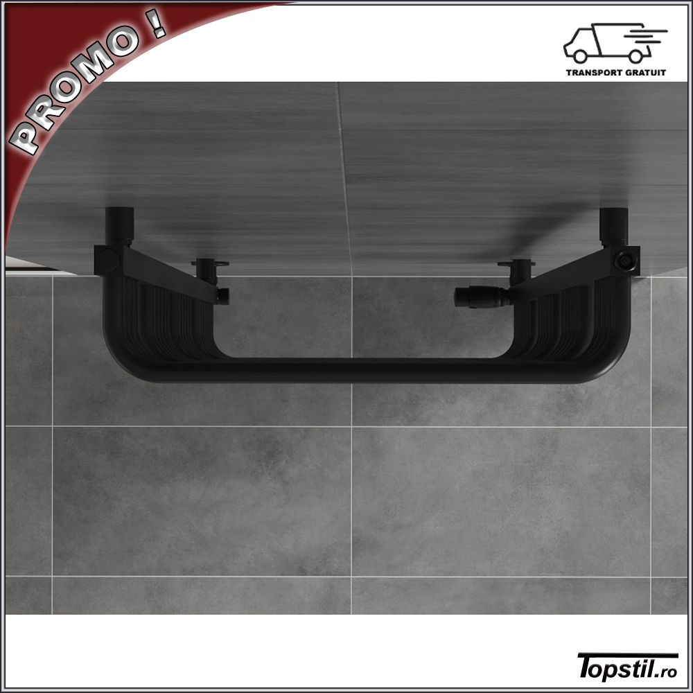 calorifer-baie-decorativ-Apollo-negru