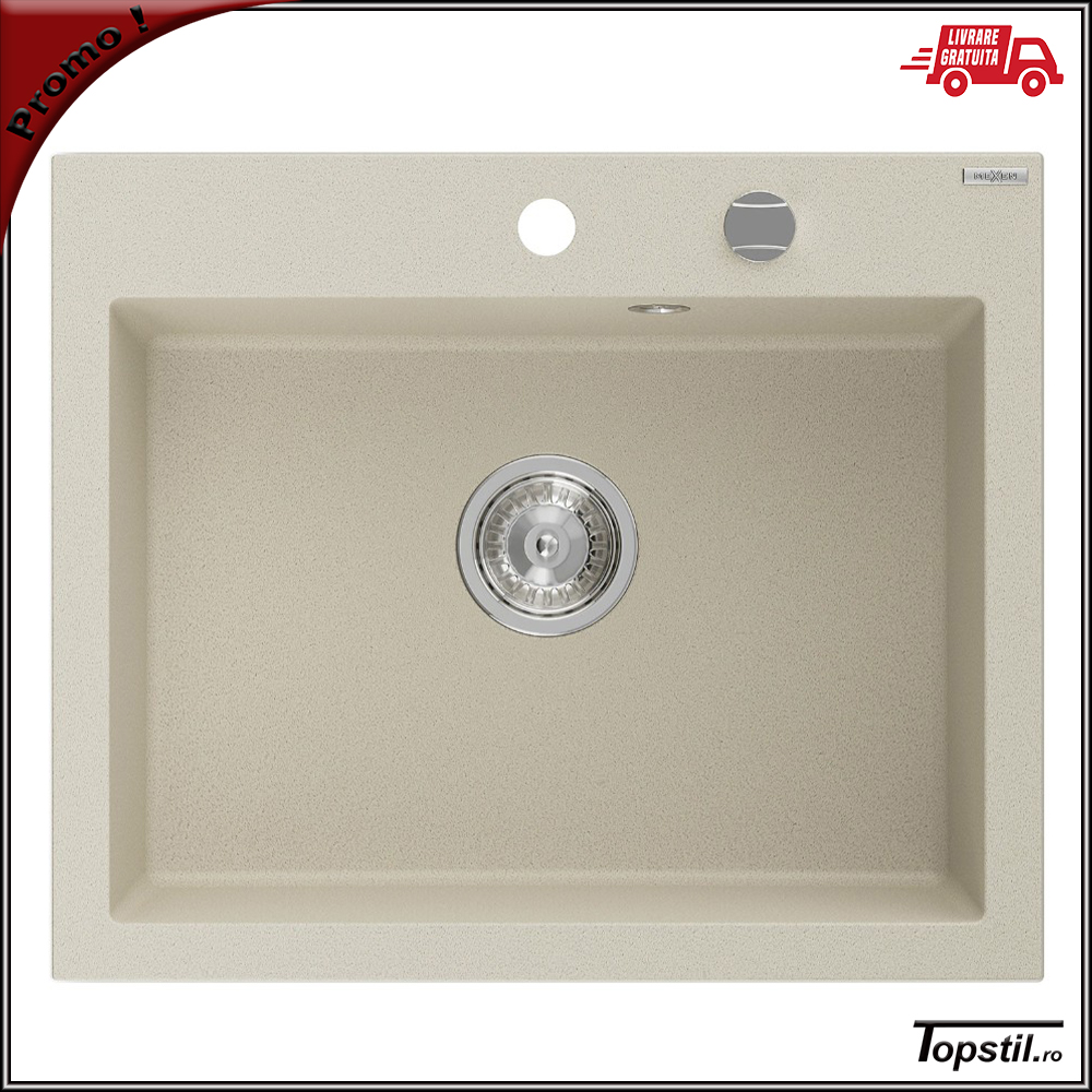 chiuveta-bucatarie-Elisa-compozit-bej-60x50-cm