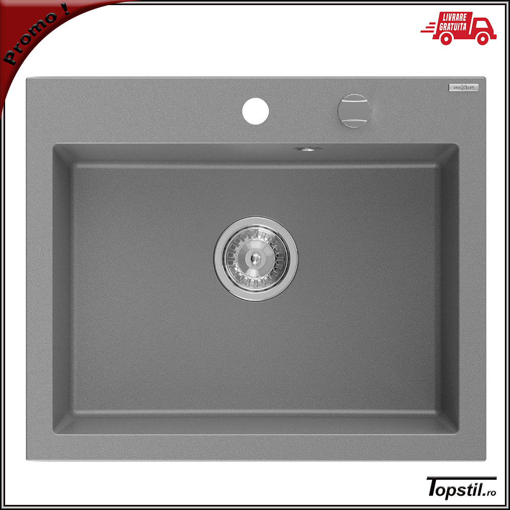 chiuveta-bucatarie-Elisa-compozit-gri-60x50-cm