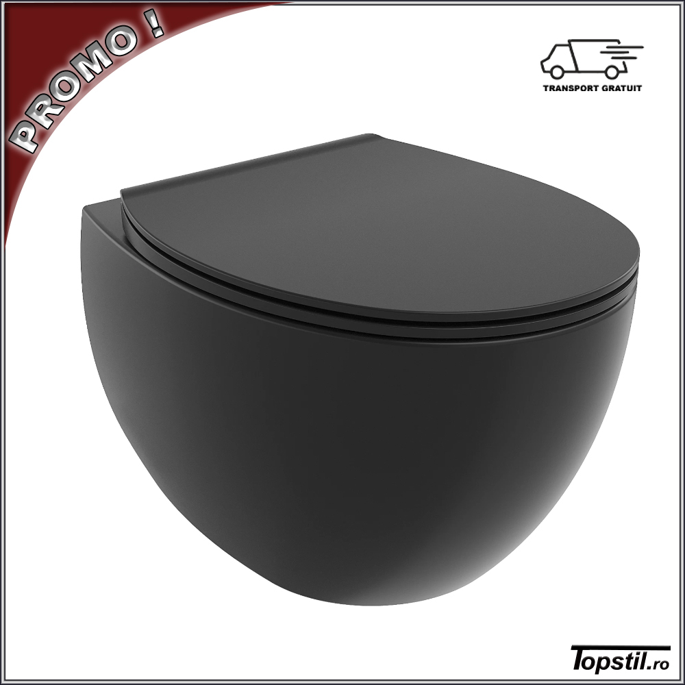 wc-suspendat-Egg-rotund-negru-mat