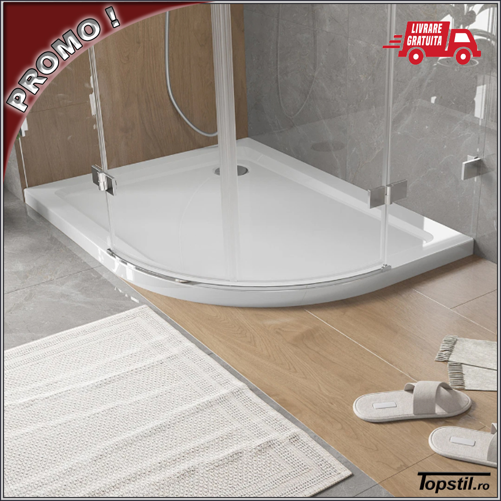 cadita-dus-semirotunda-asimetrica-Flato-slim-stanga