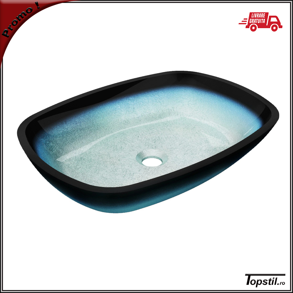 lavoar-sticla-Arkas-albastru-negru-pe-blat-50-cm