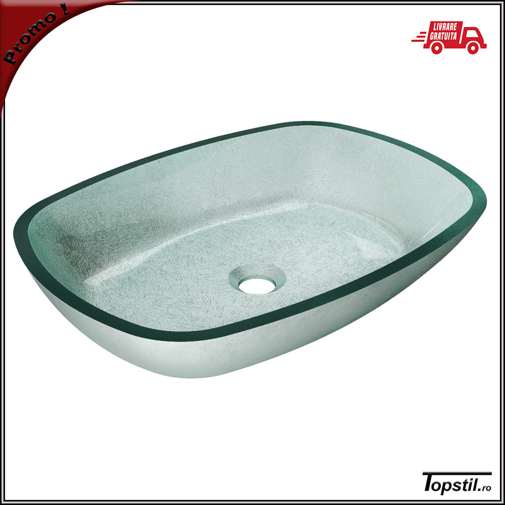 lavoar-sticla-Arkas-argintiu-pe-blat-50-cm