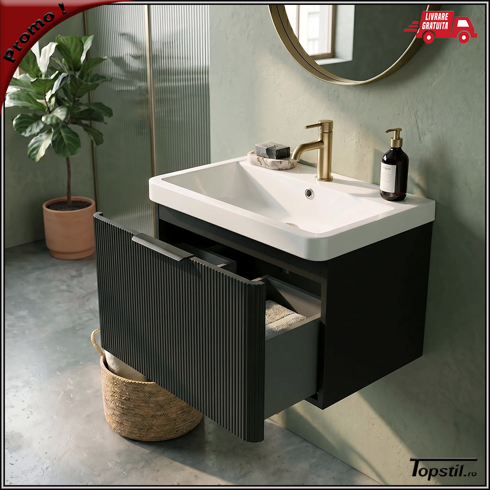 mobilier-baie-suspendat-un-sertar-minimalșist-negru-Frida