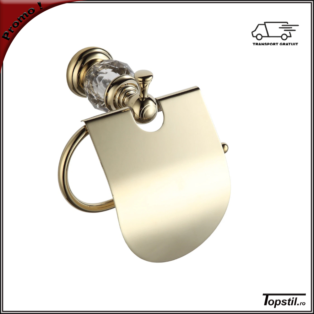 suport-hartie-igienica-Estella-auriu-clasic-lux