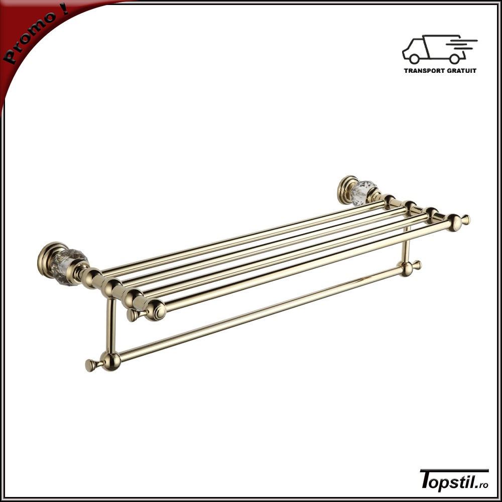 suport-prosoape-dus-Estella-auriu-clasic-lux