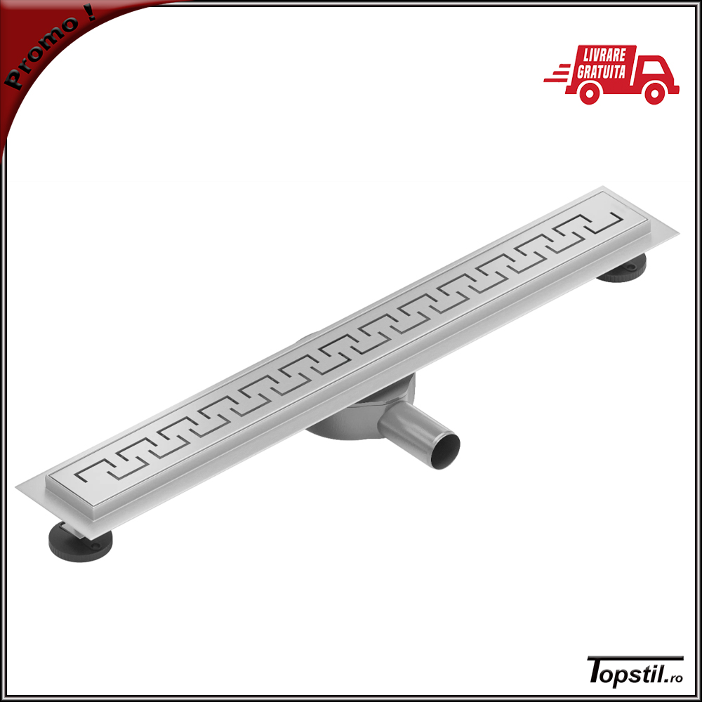 Rigola-dus-Vem-02-inox-mat Rigola dus inox 50 cm Vem completa