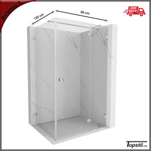 Cabina dus Alzaro usa batanta 120x90 cm