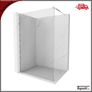 Paravan dus 160x200 cm sticla transparenta 8 mm