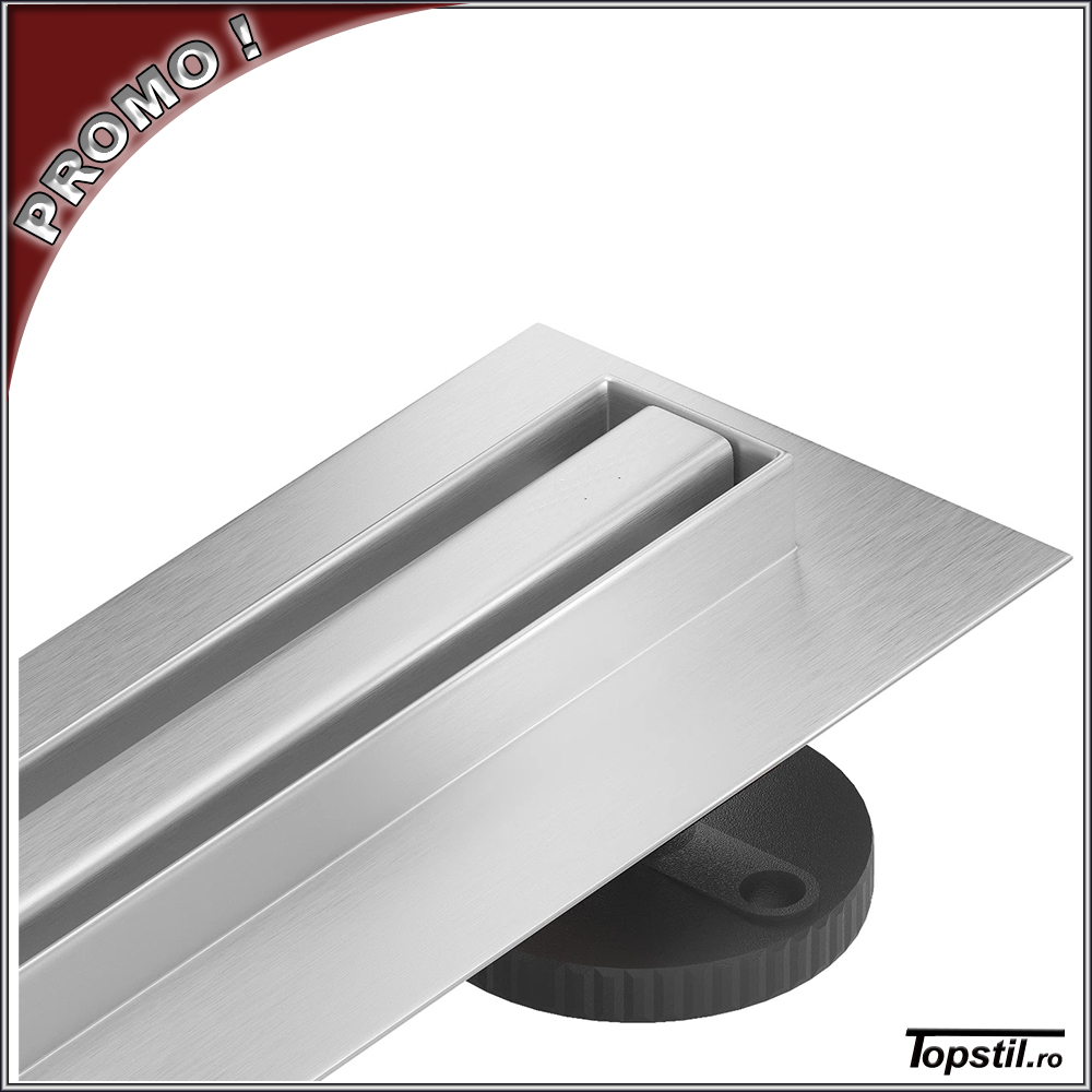 rigola-dus-latime-3-cm-Slimflat-subtire-debit-50-litri rigola dus ingusta Slimflat inox antimiros