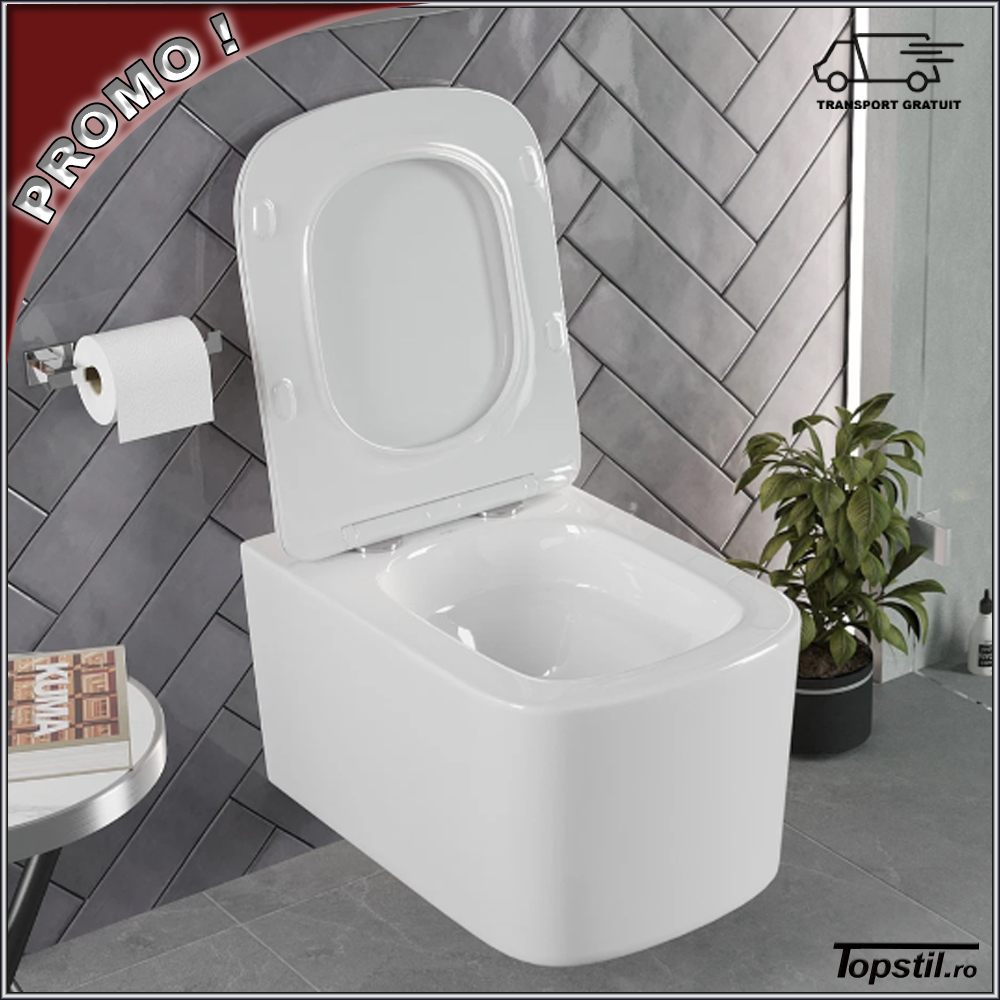 wc-suspendat-Vivo-Tornado-cu-capac-soft-close Wc dreptunghiular Vivo tornado cu capac soft-close