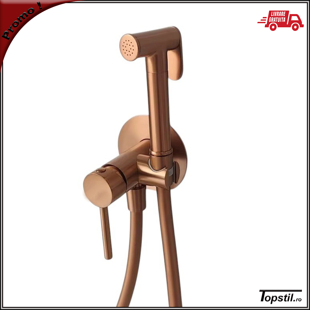 baterie-functie-bideu-Artemis-cupru-mat-periat Baterie functie bideu Artemis rose gold periat mat